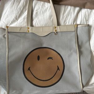 Anya Hindmarch Smiley Face Leather Bag